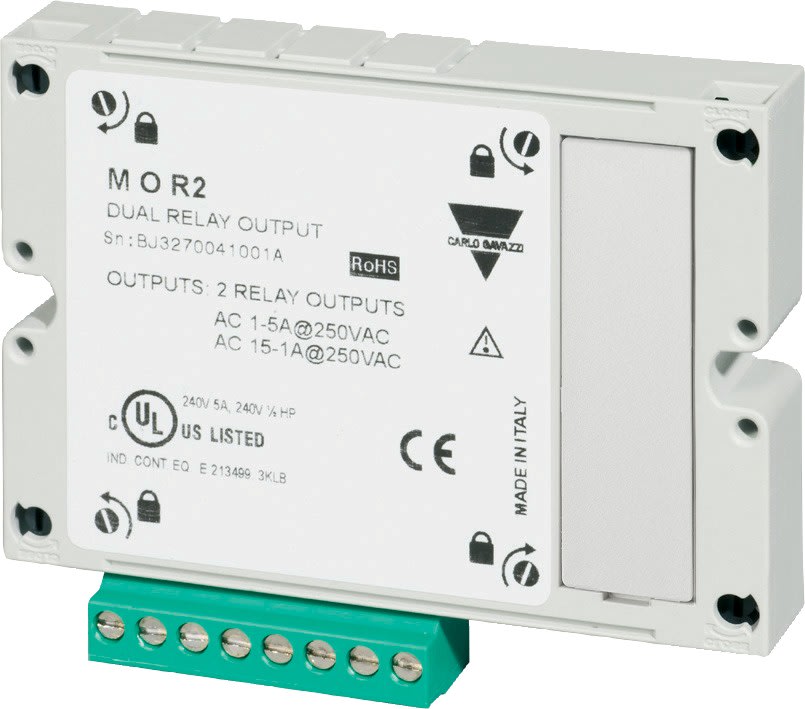 Carlo Gavazzi - Module 2 sorties relais pour centrales de mesure WM20/WM30/WM40