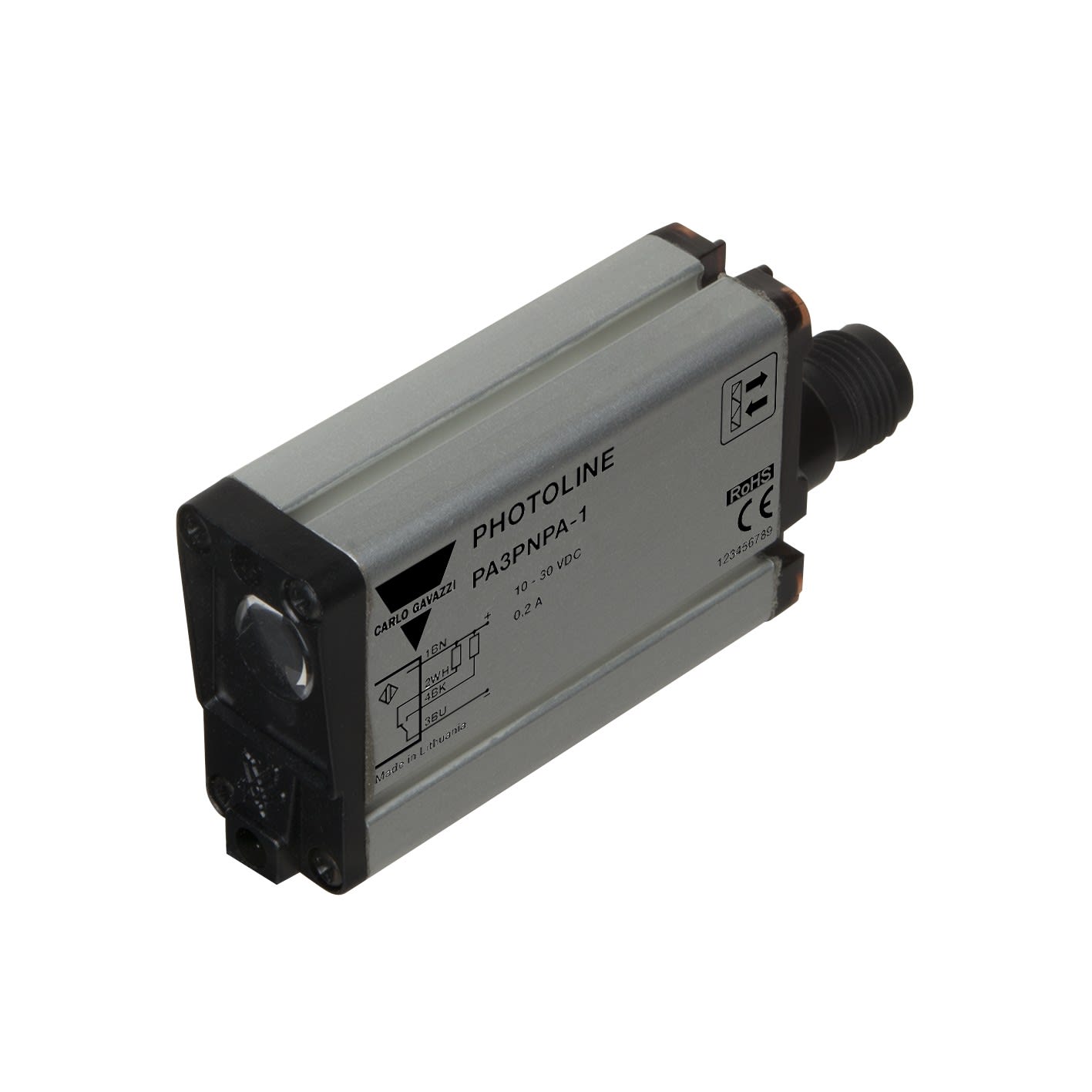 Carlo Gavazzi - Cellule photo. reflex polarise plastique NPN NO+NF connecteur