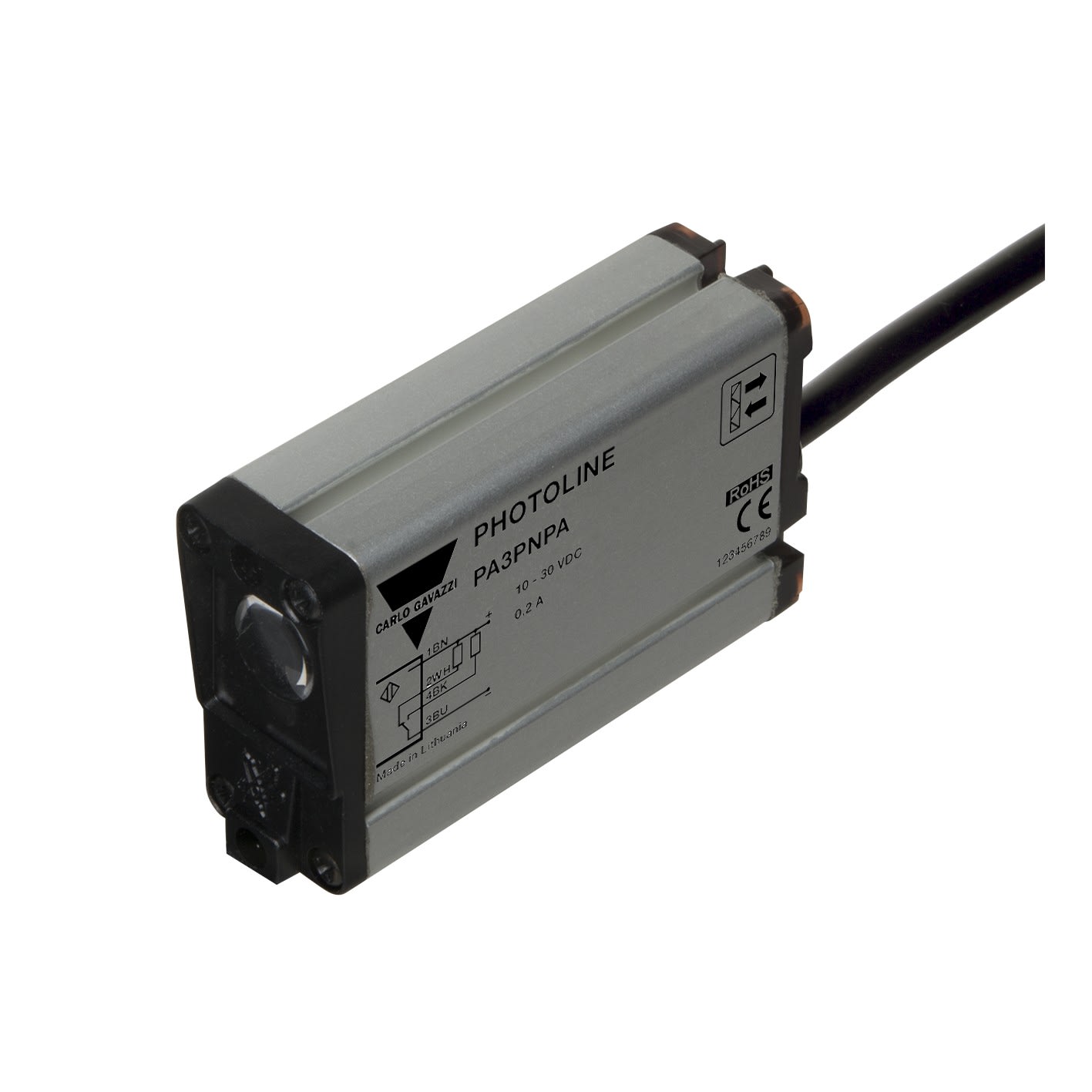 Carlo Gavazzi - Cellule photo. reflex polarise alu NPN NO+NF,cable