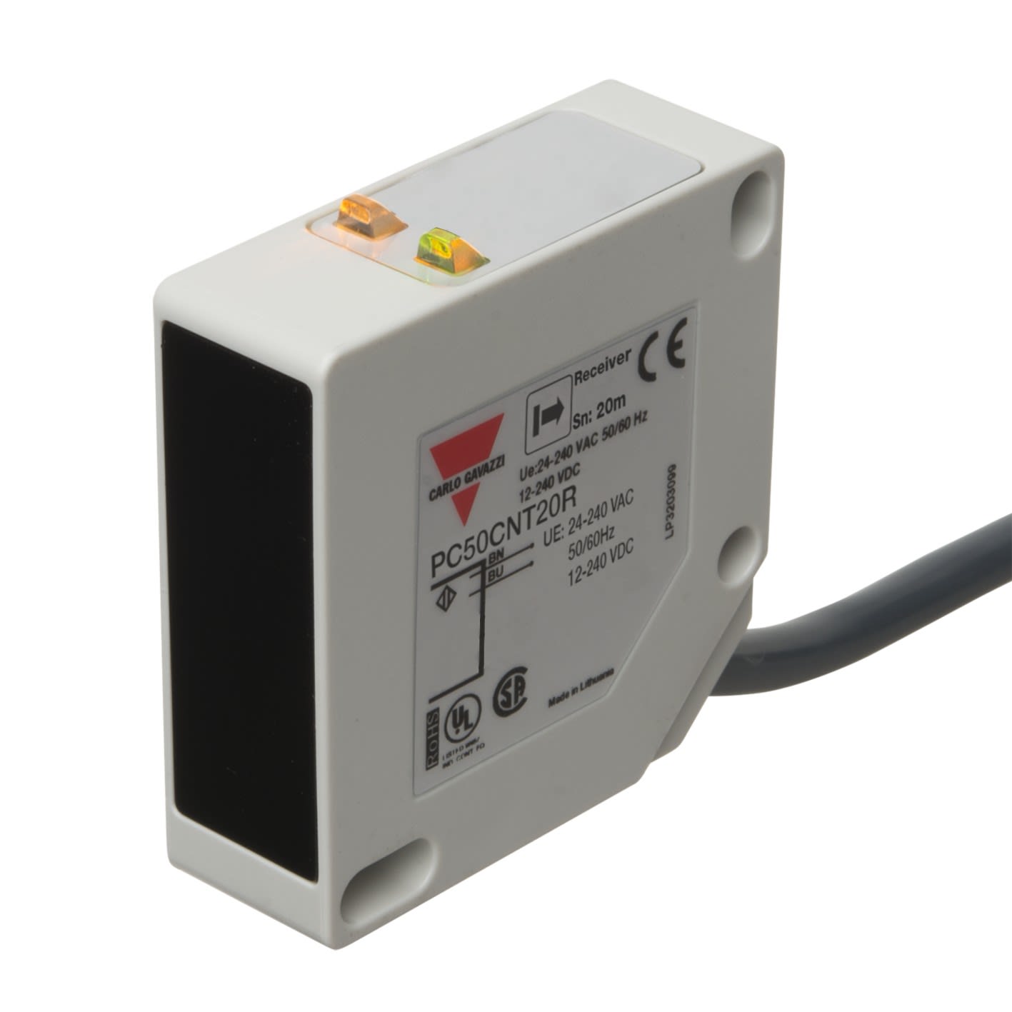 Carlo Gavazzi - Cellule photo. barrage émetteur plastique 20m ca/cc cable