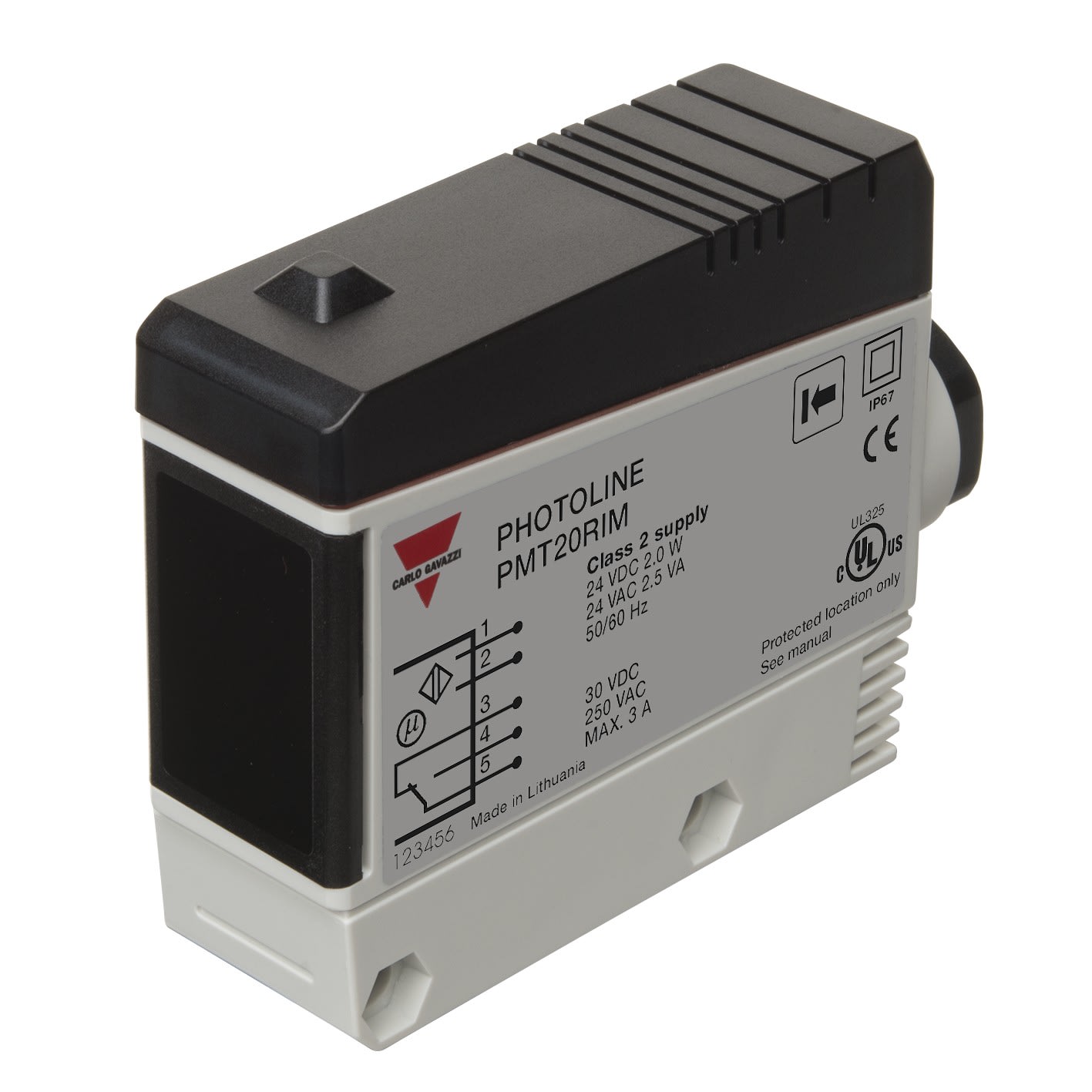 Carlo Gavazzi - Cellule photo. barrage récepteur plastique entree test 20m SPDT