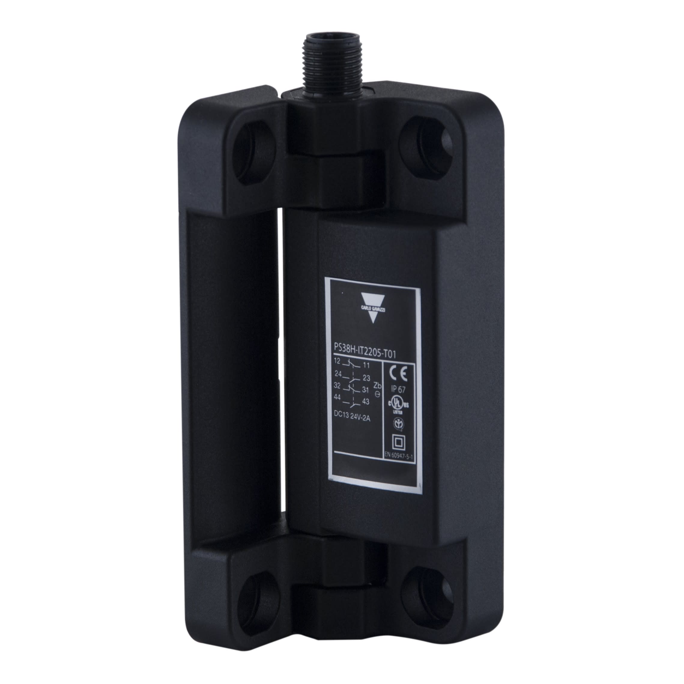 Carlo Gavazzi - Charniere de securite 1NO+3NF sortie dessus connecteur