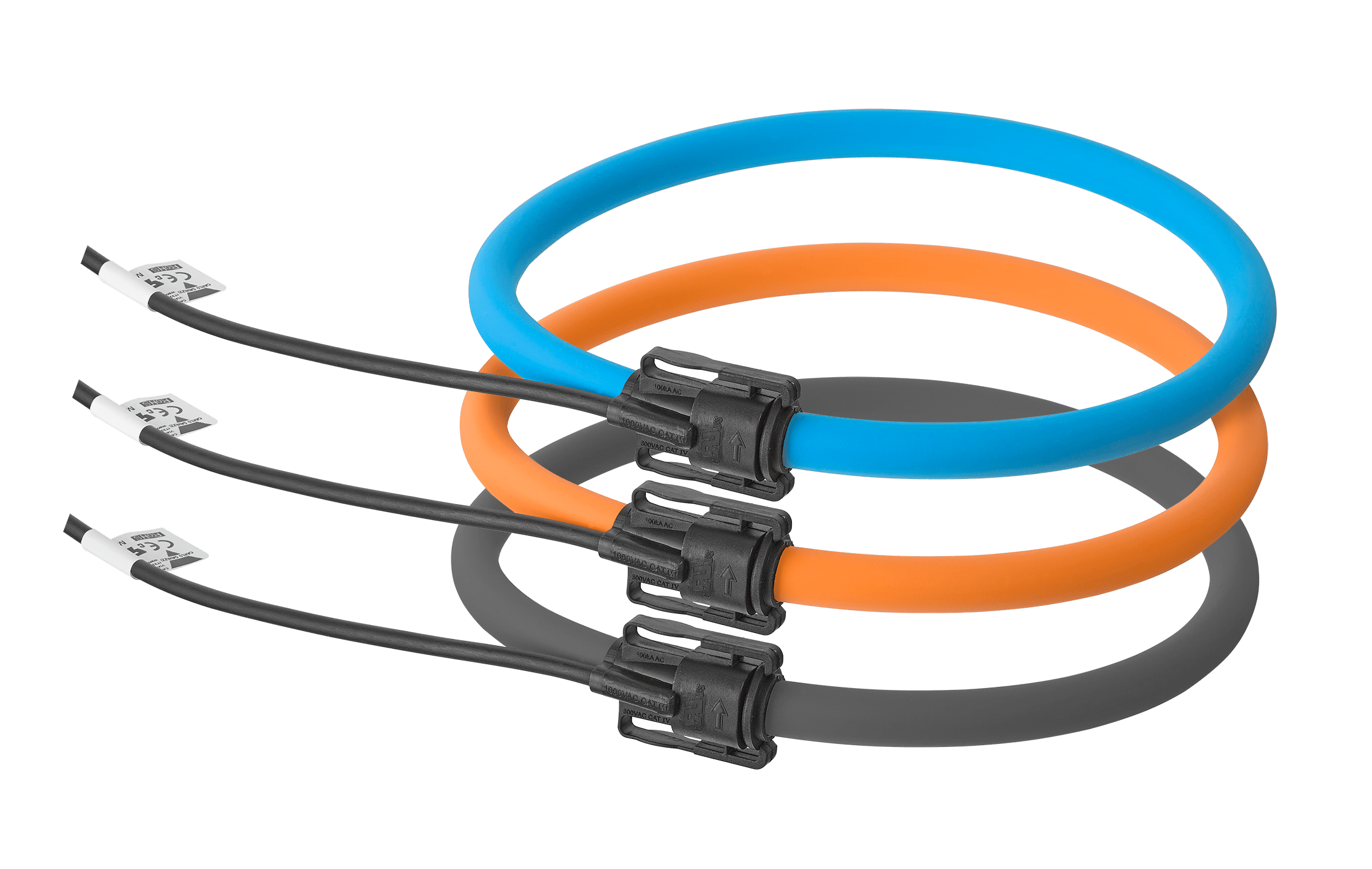Carlo Gavazzi - Capteur de courant rogowski 4kA - lot de 3 TOR 600mm