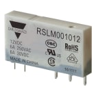 Carlo Gavazzi - Relais industriel électromécanique fin inverseur 6A 250Vca/30Vcc, bobine 12Vcc