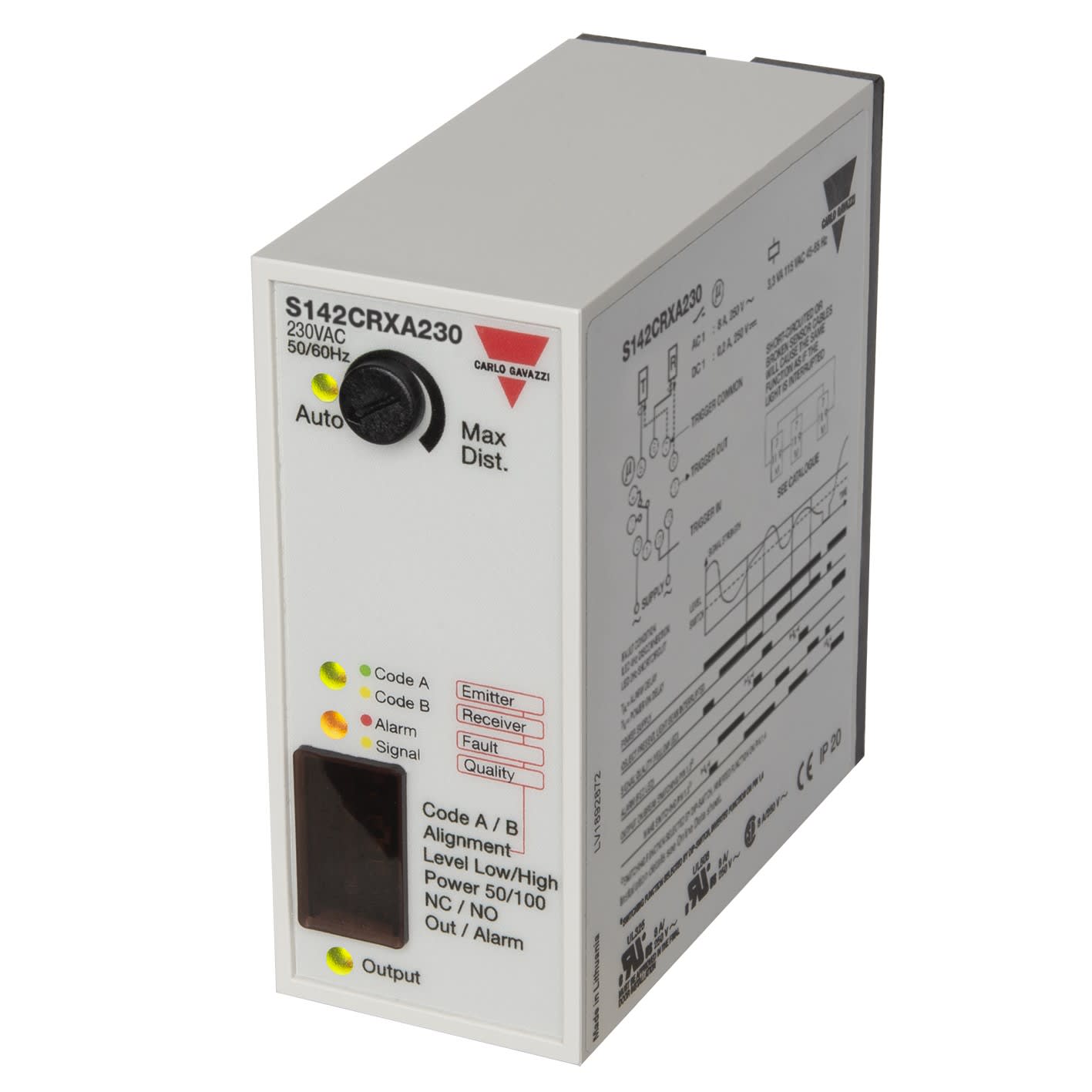 Carlo Gavazzi - Amplificateur cellules photo. MOF 1voie SPDT multiplex 230Vca