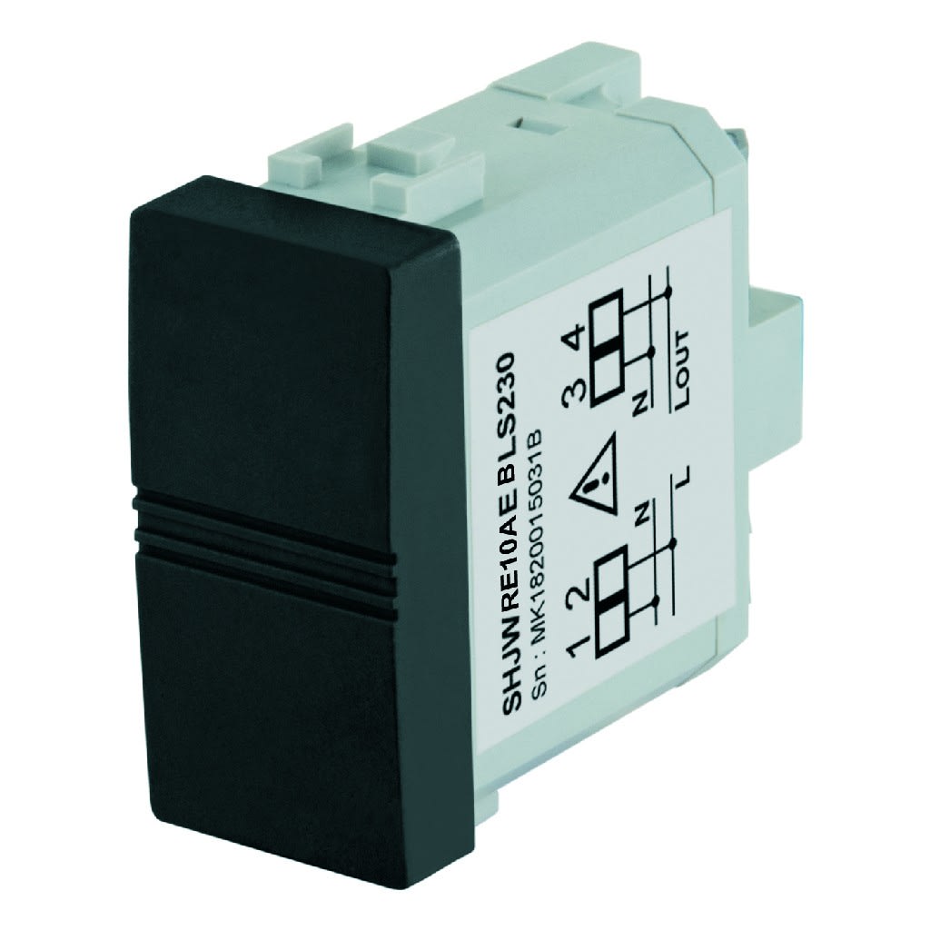 Carlo Gavazzi - WiDup relais 10A sans fil + 2 boutons tactiles noir 230V