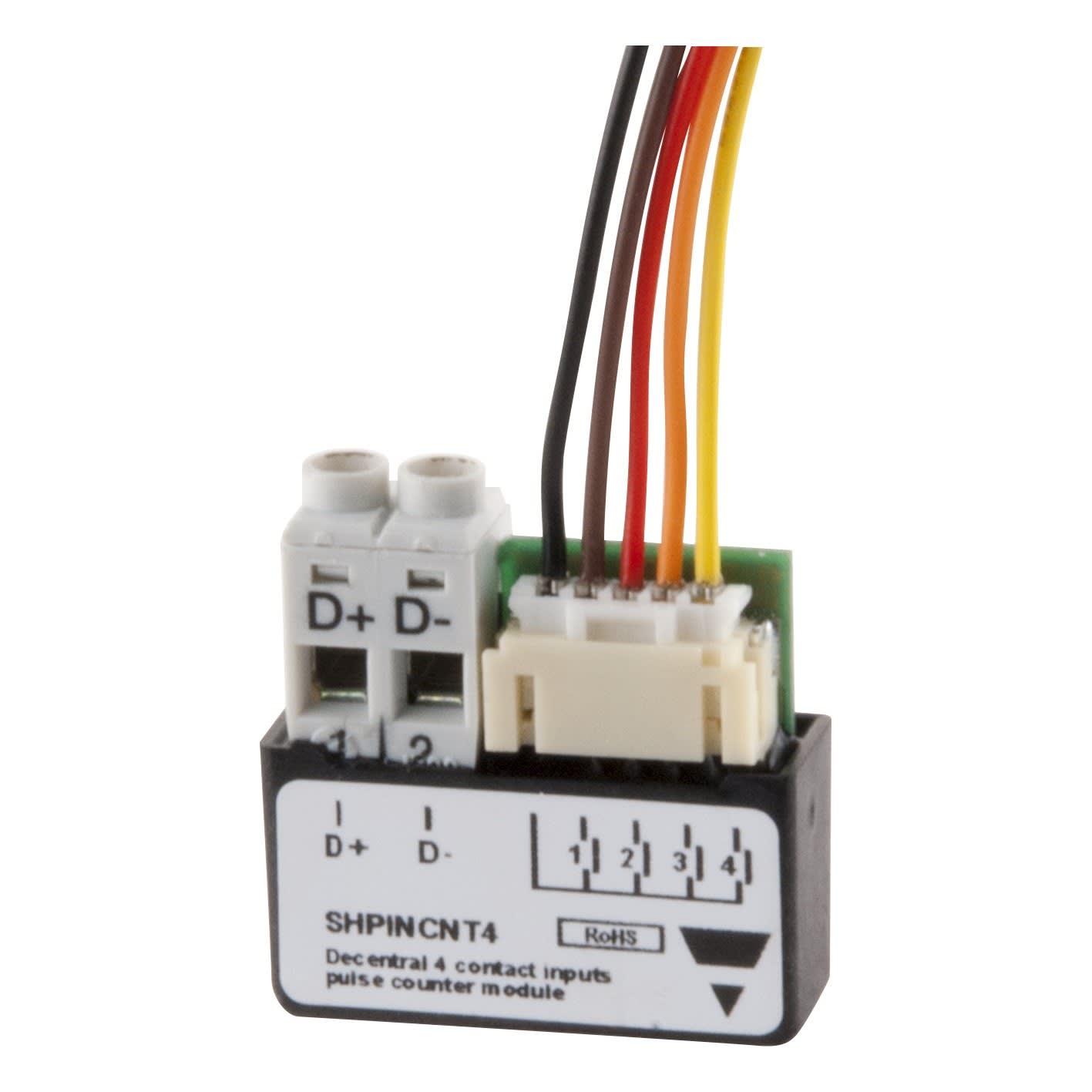 Carlo Gavazzi - Smart Dupline module décentralisé 4 entrees contact/impulsions