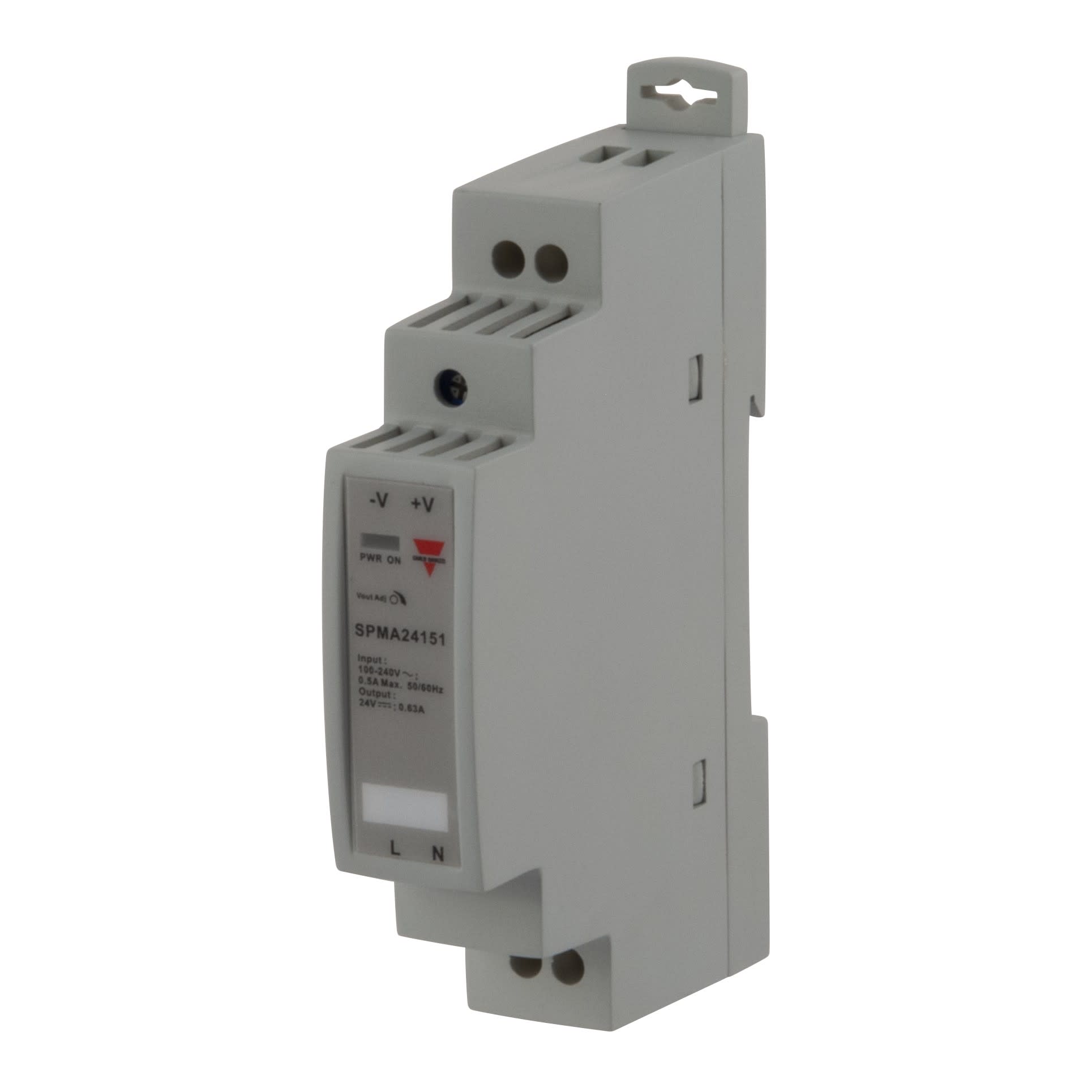 Carlo Gavazzi - Alimentation à découpage, profil bas, CA/CC, 15W, 12Vcc, 1,25 A
