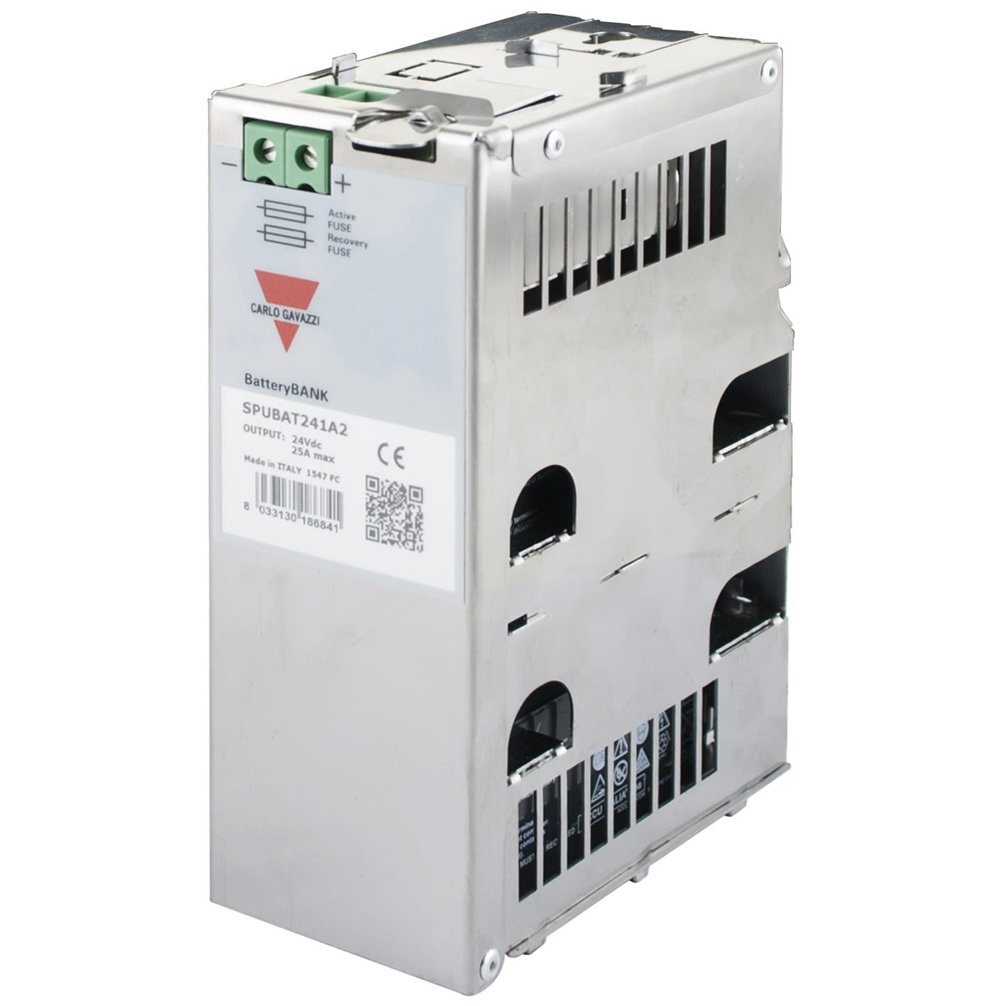 Carlo Gavazzi - Logement batterie rail DIN 1.2Ah pour UPS