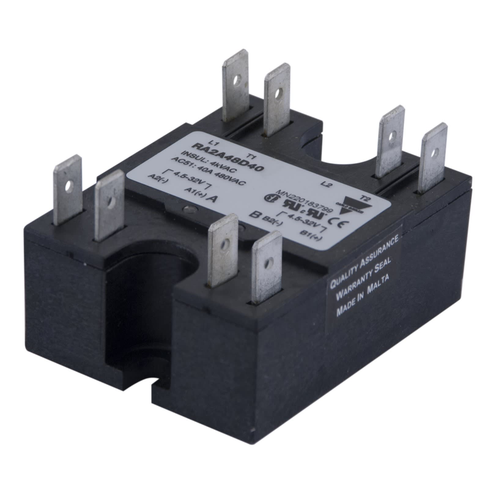 Carlo Gavazzi - Relais statique montage panneau ou dissipateur 2 poles zs 230V 25A