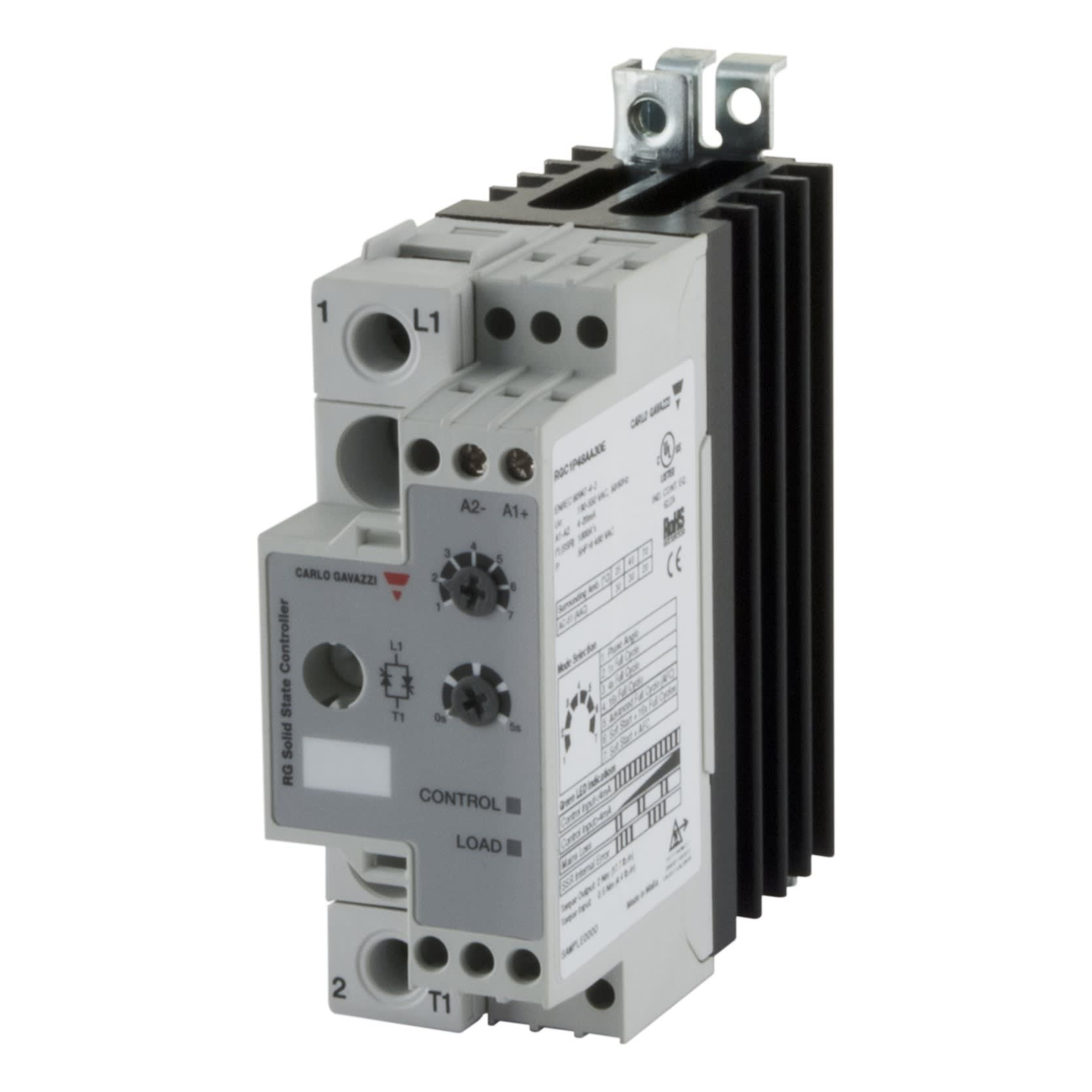 Carlo Gavazzi - Contacteur statique 1ph in i - ps 230V 30A 800Vp-e