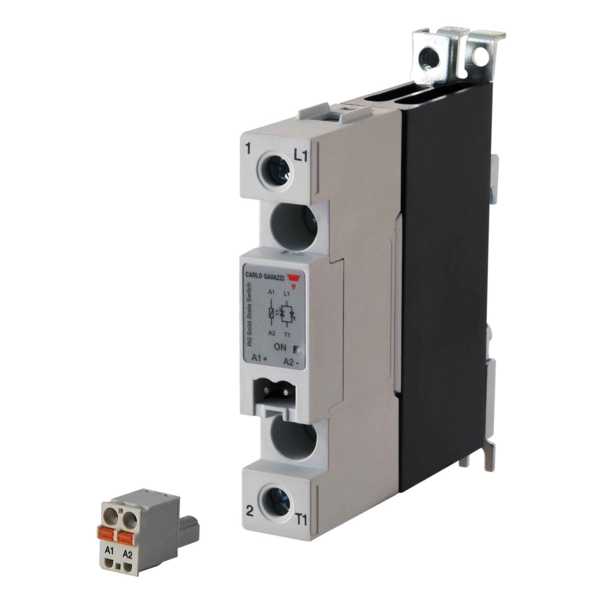 Carlo Gavazzi - Contacteur statique 1ph 600Vca cmd CC zero de tension 30A bornes Ressort / Cage