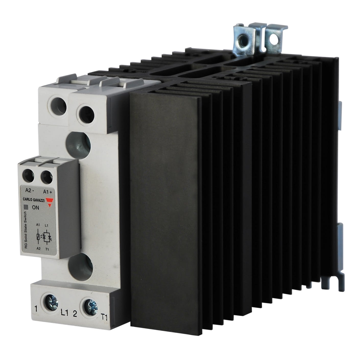 Carlo Gavazzi - Relais statique 1Ph 65A 600Vac -commutation instantanée - Cde : 4-32Vcc KGU