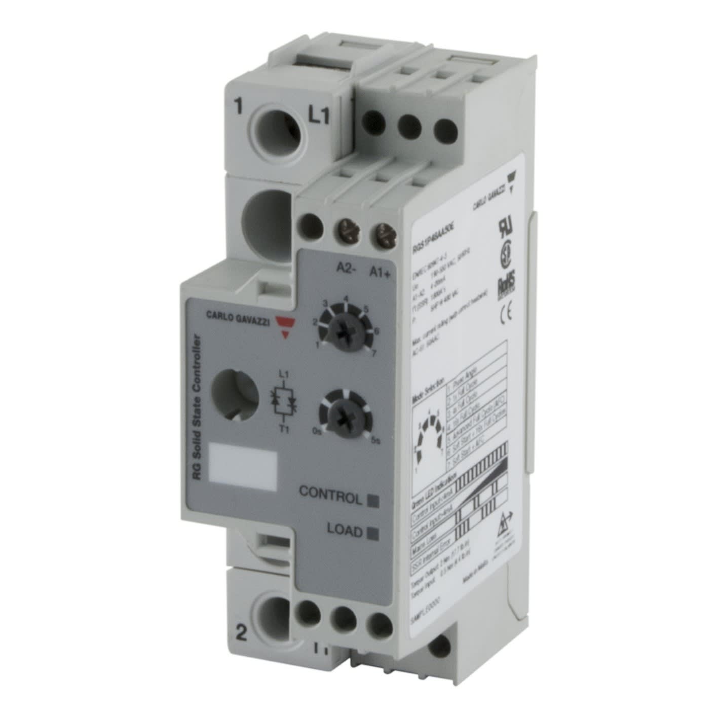 Carlo Gavazzi - Relais statique 1ph in i - ps 600V 50A 1200Vp-e