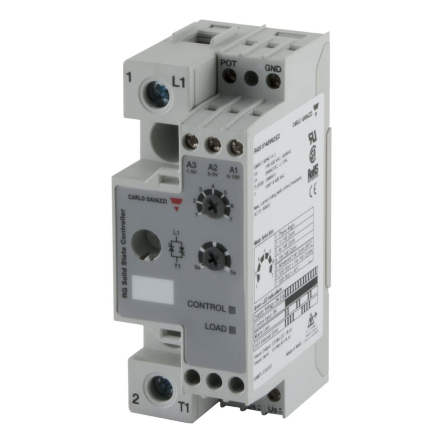 Carlo Gavazzi - Relais statique 1ph in V - ps 600V 90A 1200Vp-e