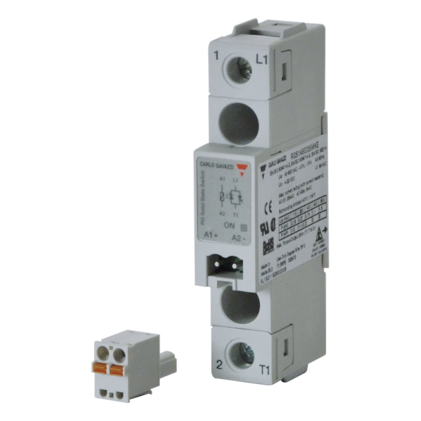 Carlo Gavazzi - Relais statique 1ph 600V cmd ca zero de tension 50A