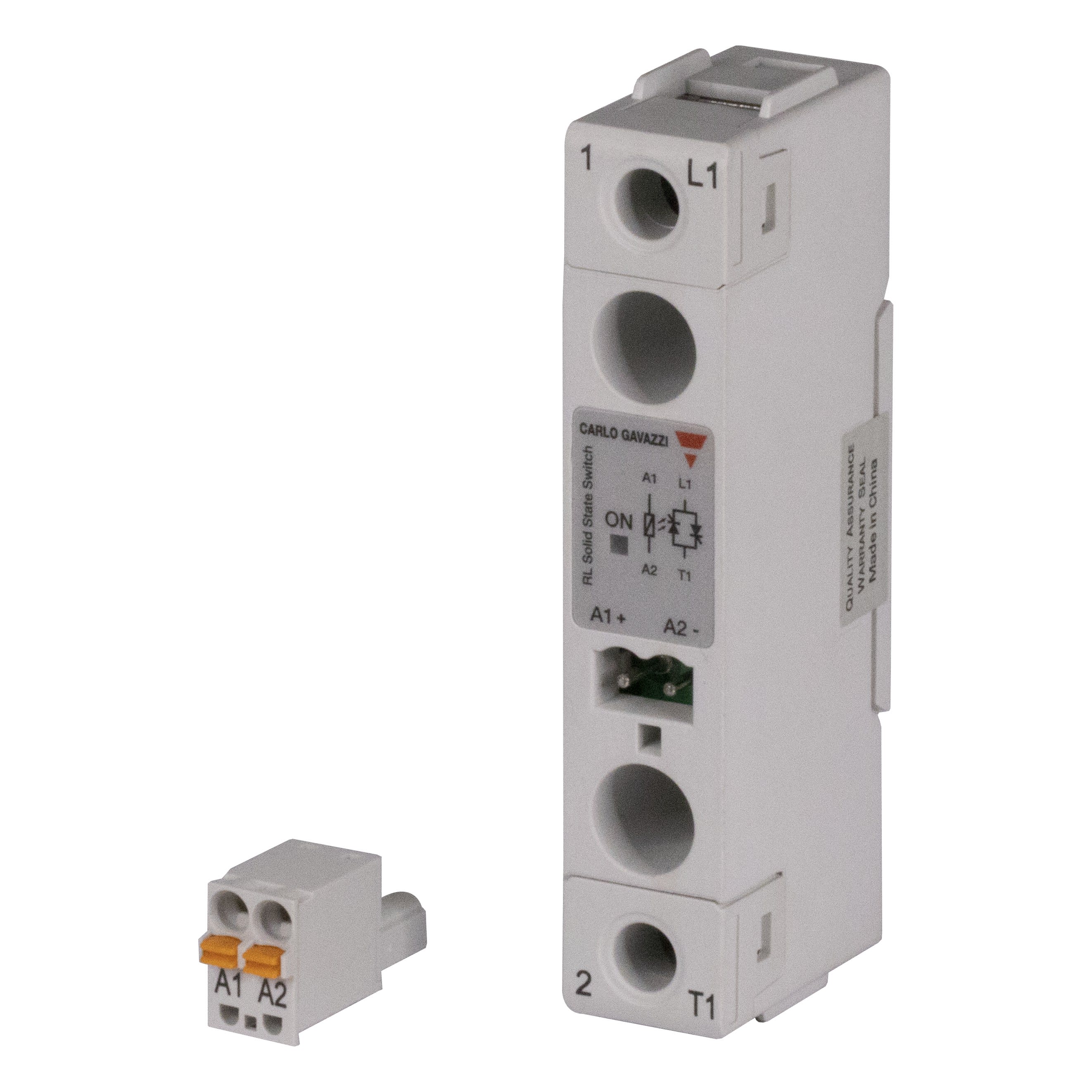 Carlo Gavazzi - Relais statique monophasé 600Vca 50A Commande : 4-32Vcc Largeur 17,5mm