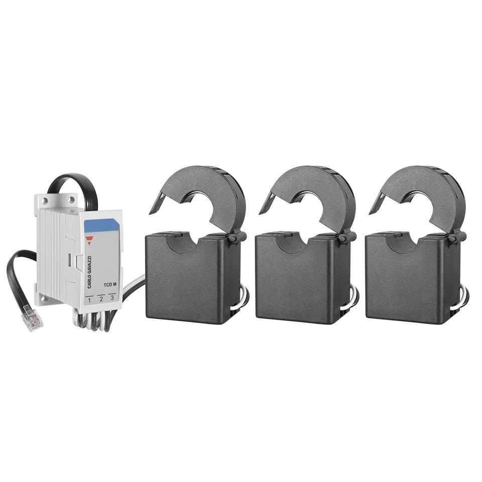 Carlo Gavazzi - Transformateur de courant ouvrant 3Ph 200A - Càble 80cm -Pour compteur EM271