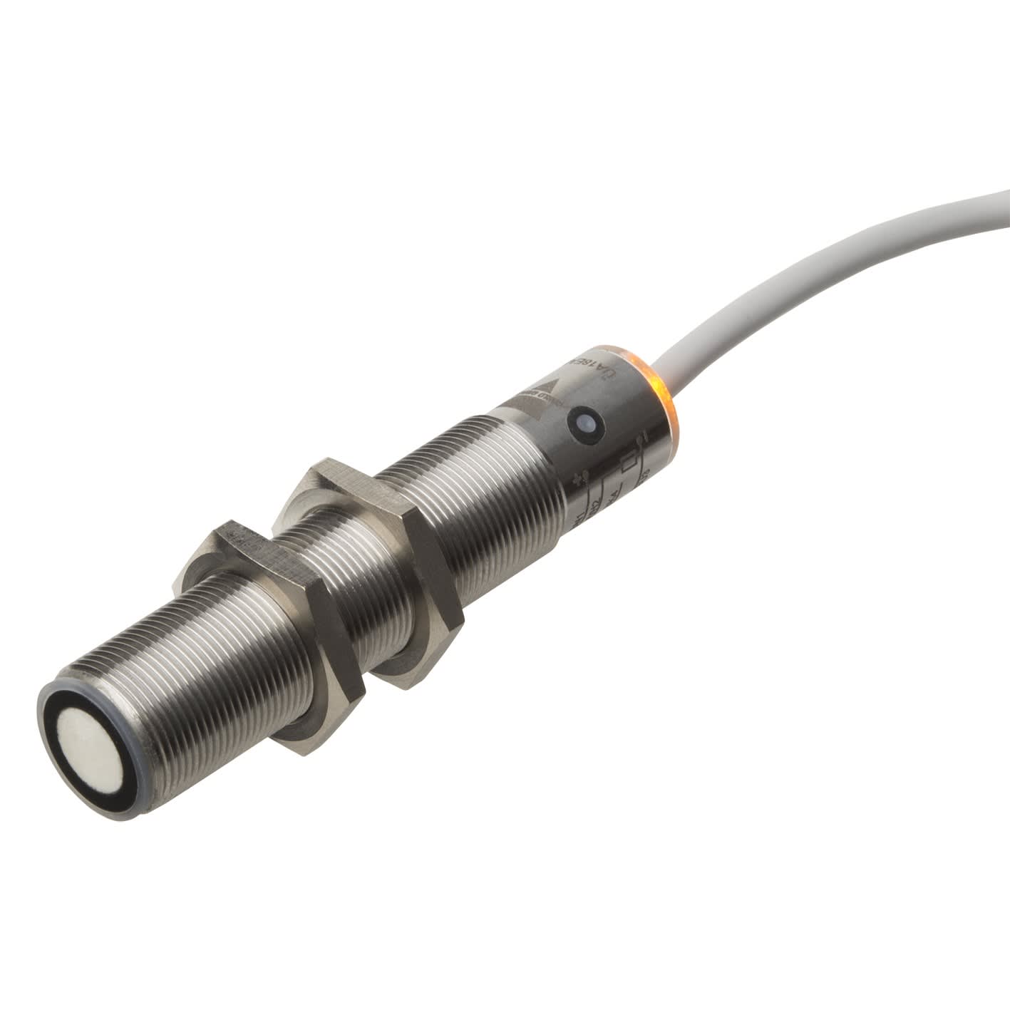 Carlo Gavazzi - Détecteur ultrasons acier inox M18 PNP cable