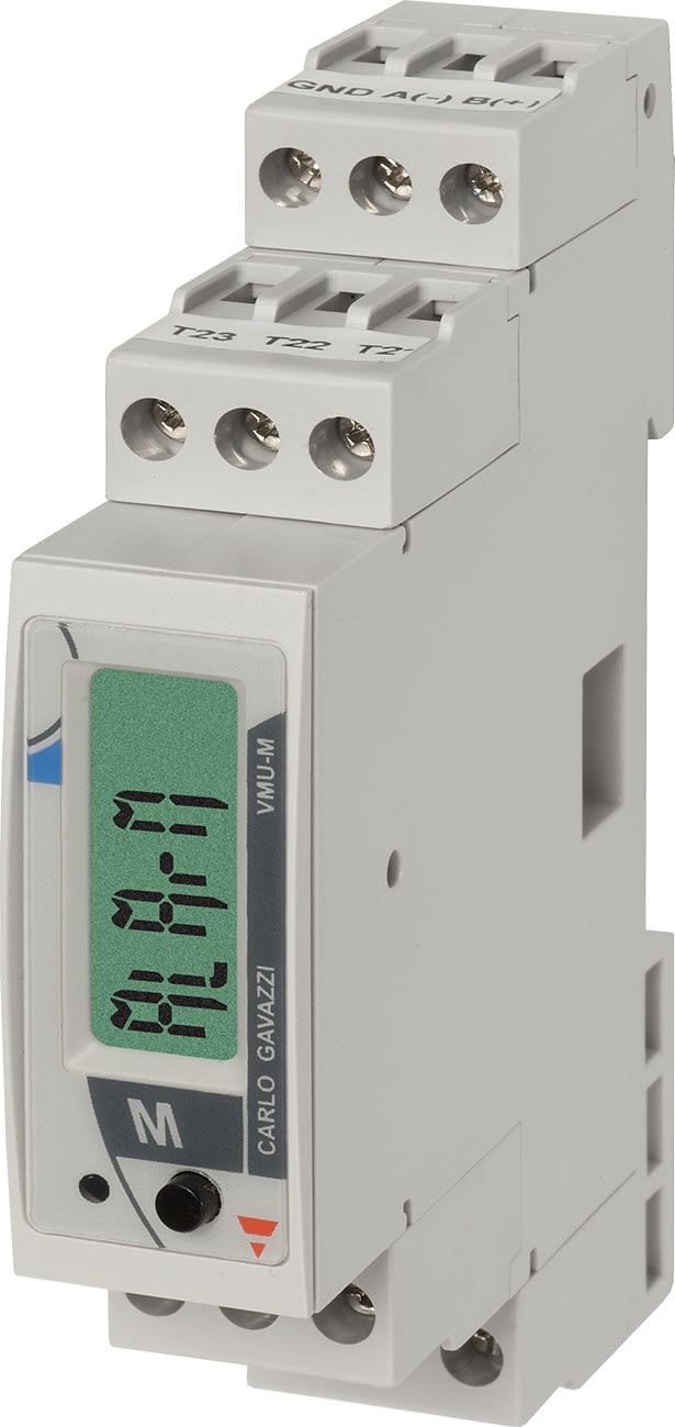 Carlo Gavazzi - Solution modulaire basée sur la combinaison de deux unités : VMU-E, VMU-X, RS485