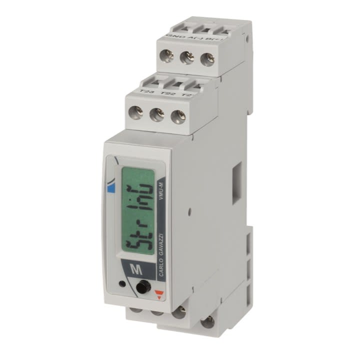 Carlo Gavazzi - Concentrateur d'impulsions maitre - 2E numériques, com. Modbus-RTU (RS485)
