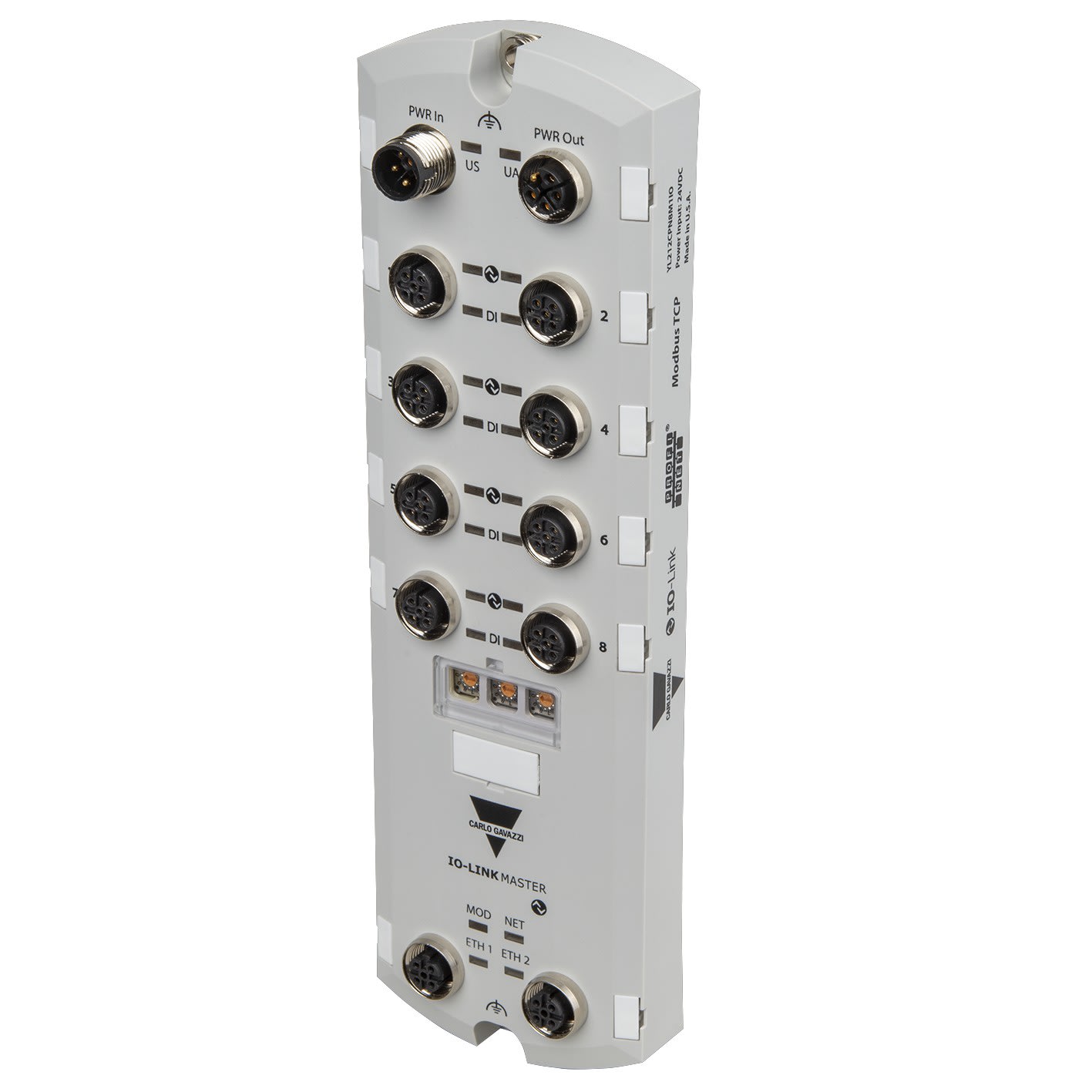 Carlo Gavazzi - IO-LINK Master Profinet OPC UA 8 Ports IP67