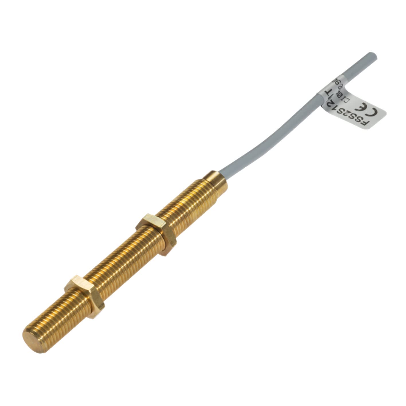 Carlo Gavazzi - Détecteur magnétique M12 laiton - Câble PVC Longueur 2m - sortie NO+NC