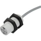 Carlo Gavazzi - Détecteur magnétique de sécurité, M18, câble 2m, Sn 16mm, encastré, NO, 0-100Vca