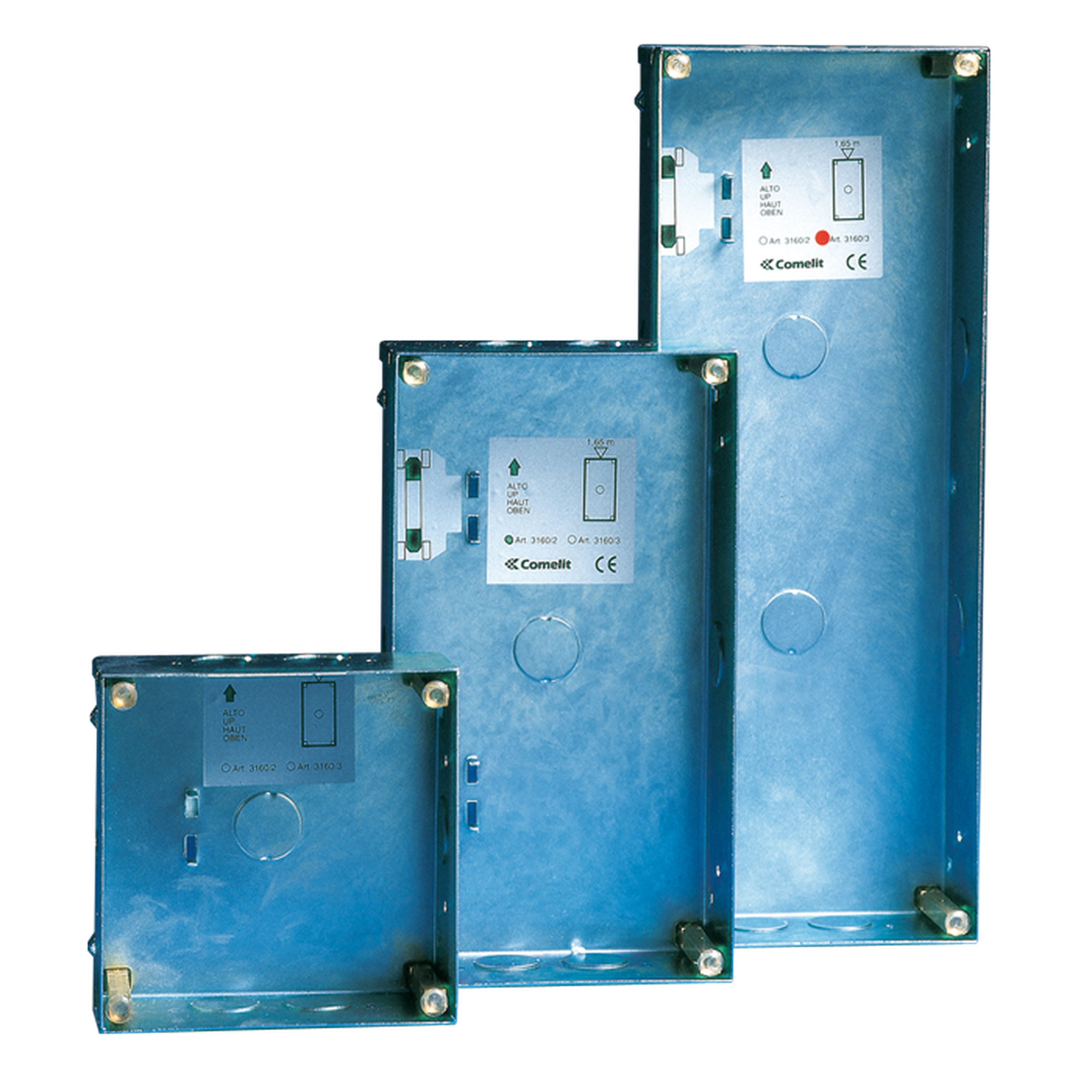 Comelit - BOÎTIER A ENCASTRER POUR PLATINE VANDALCOM 2 MODULES