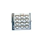 Comelit - Série Powercom - Module clé électronique Powercode, clavier LED bleu, 2 relais