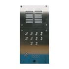 Comelit - Platine inox 4 BP 180 x 340 mm