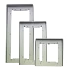 Comelit - Série Ikall - Visor anti-pluie 1 module, aluminium anodisé naturel, 154x152x44mm