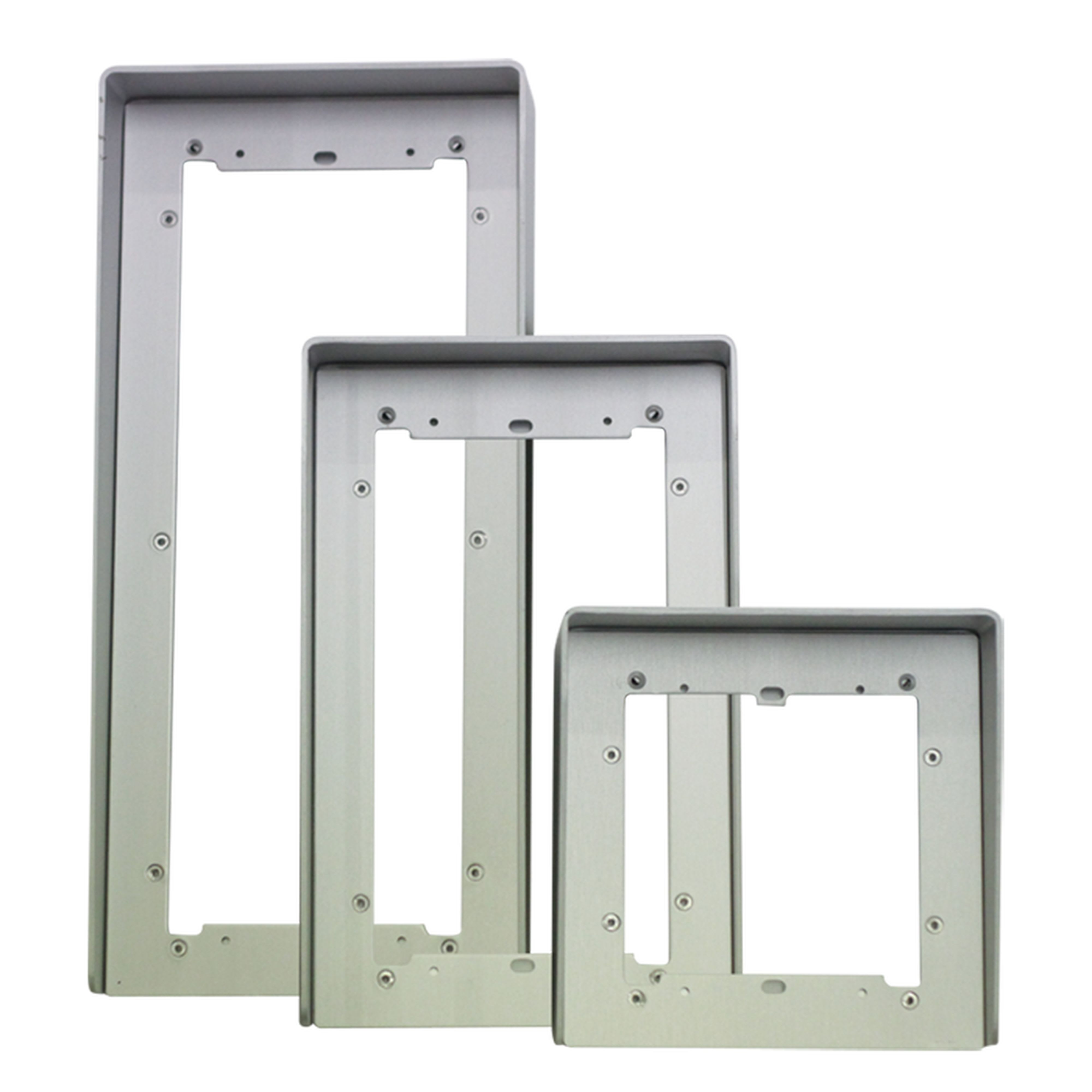 Comelit - VISIÈRE DE PROTECTION EN ALUMINIUM ANODISÉ 4 MODULES