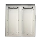 Comelit - Série Ikall - Boîtier pluie aluminium anodisé 6 modules 281x332x85 mm