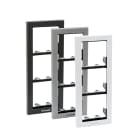 Comelit - CHASSIS 1 MODULE AVEC CADRE ANTHRACITE