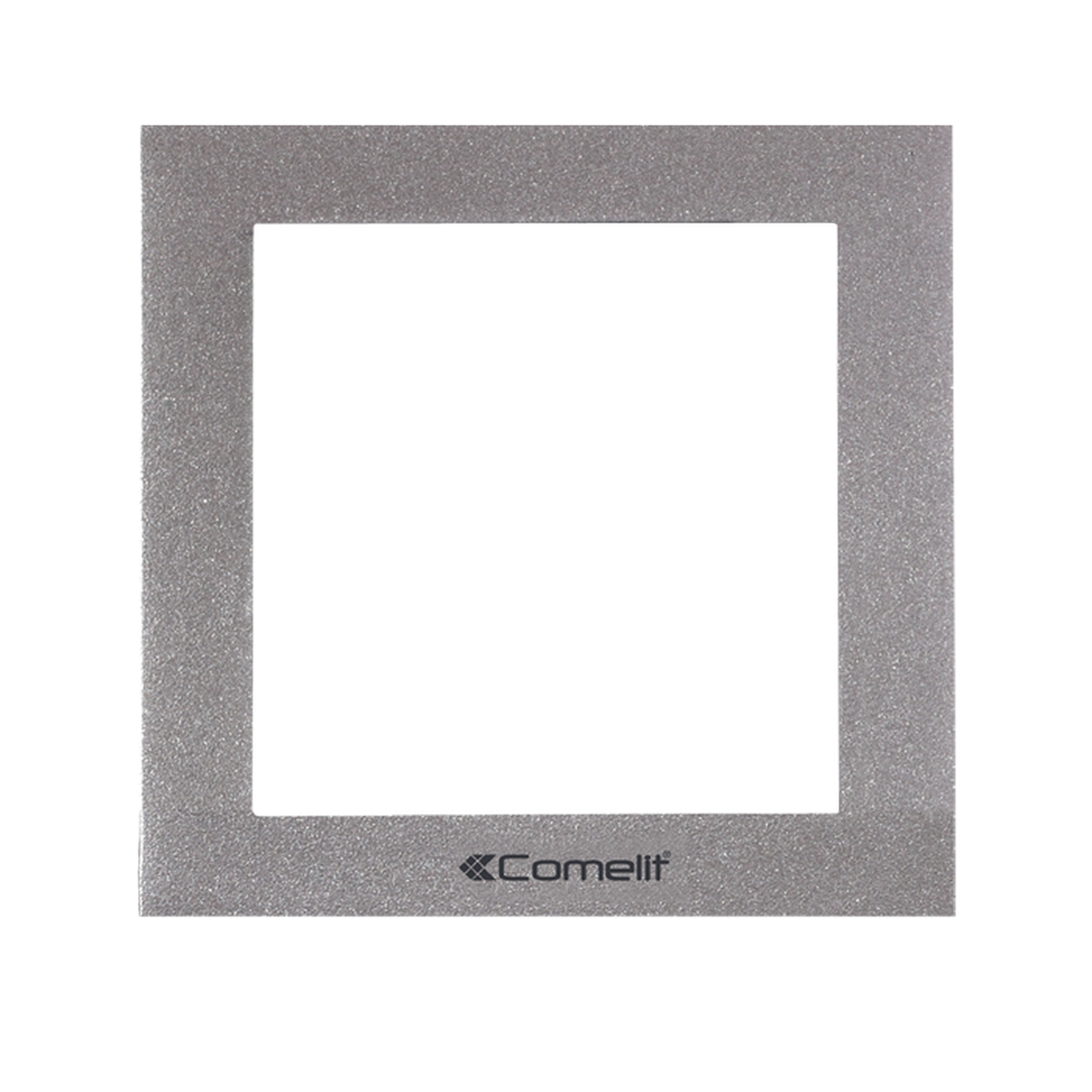 Comelit - CHASSIS 1 MODULE SERIE IKALL, CADRE SILVER