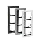 Comelit - CHASSIS 2 MODULES AVEC CADRE ANTHRACITE