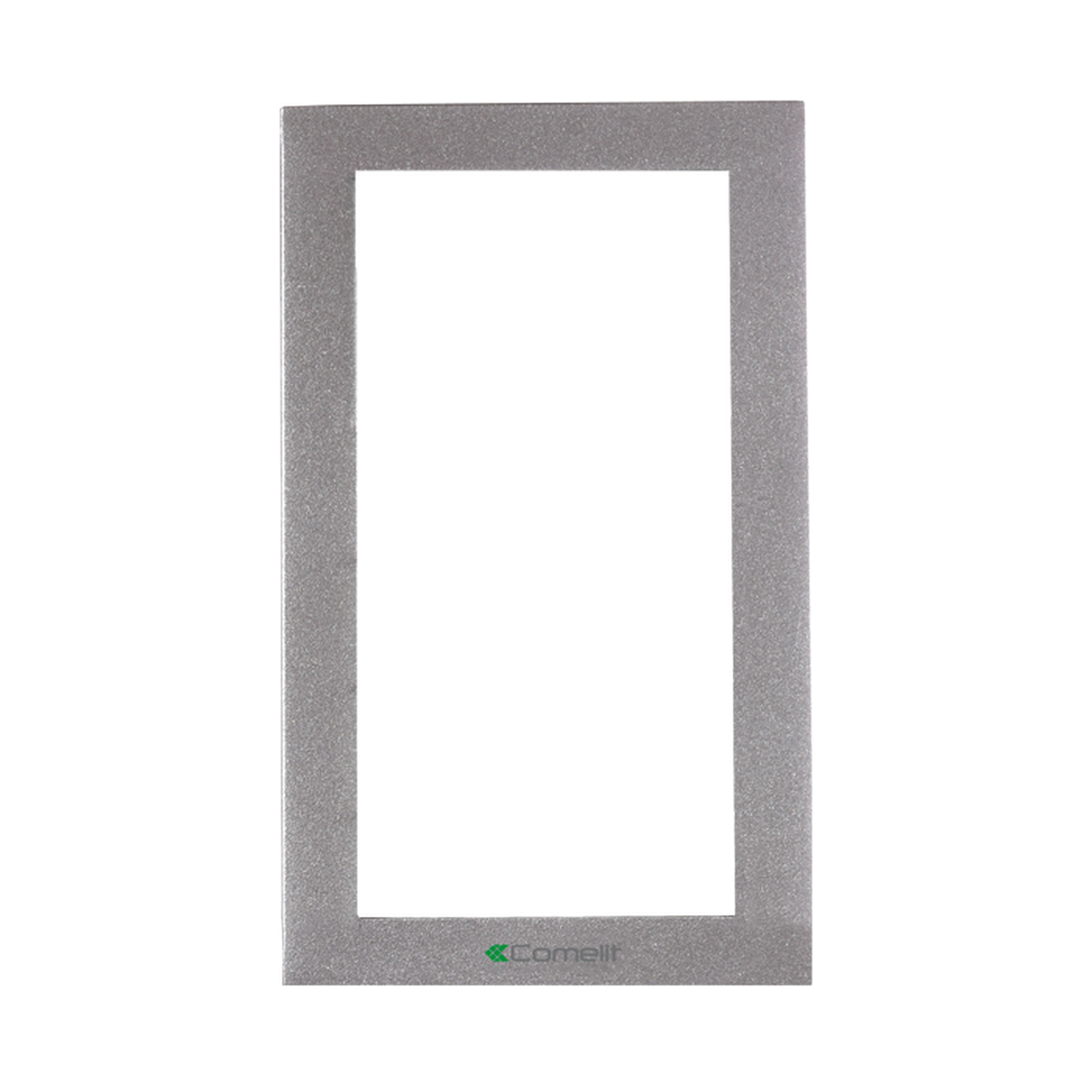 Comelit - CHASSIS 2 MODULES SERIE IKALL, CADRE SILVER