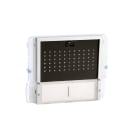 Comelit - MODULE AUDIO 2 BOUTONS D'APPEL IKALL AVEC FAÇADE NOIRE