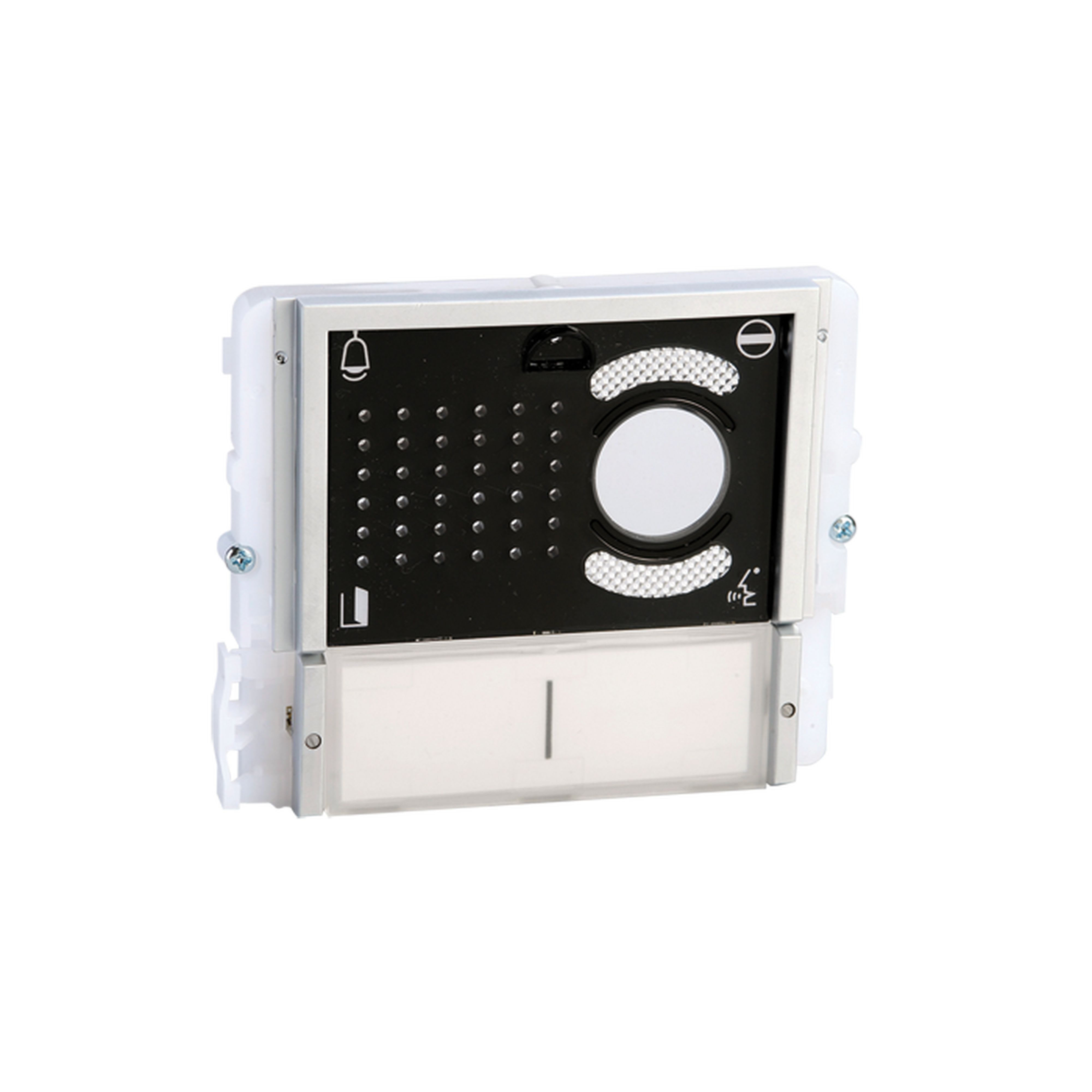 Comelit - MODULE AUDIO/VIDÉO 2 BOUTONS D'APPEL IKALL FAÇADE NOIRE