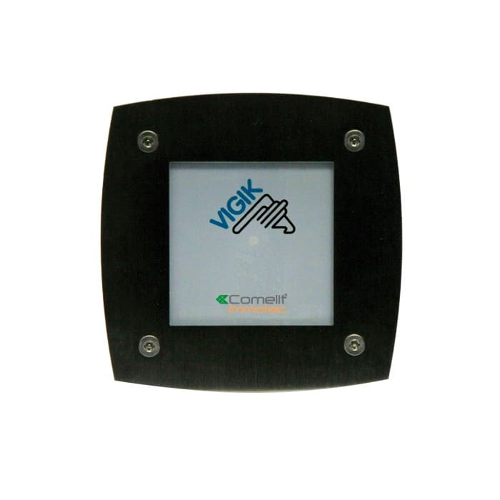 Comelit - Lecteur agréé VIGIK façade inox et polycarbonate