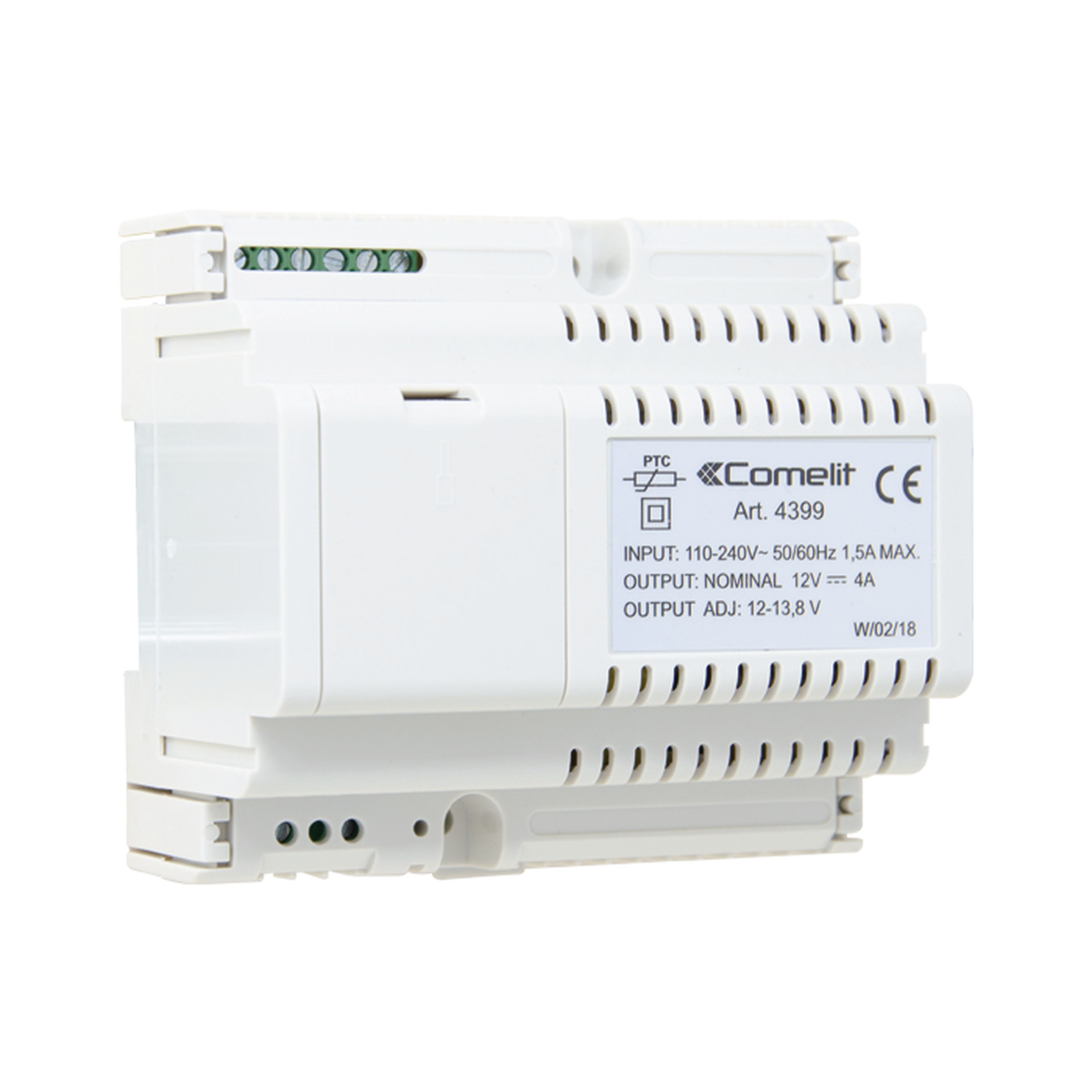 Comelit - ALIMENTATION 12VCC 4A PRIMAIRE 240VCA