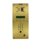 Comelit - Platine alu champagne découpe droite couleur champagne + 1250IV inclus