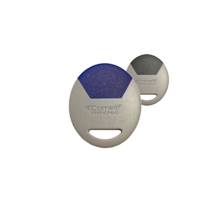 Comelit - Badge électronique de proximité gris et bleu