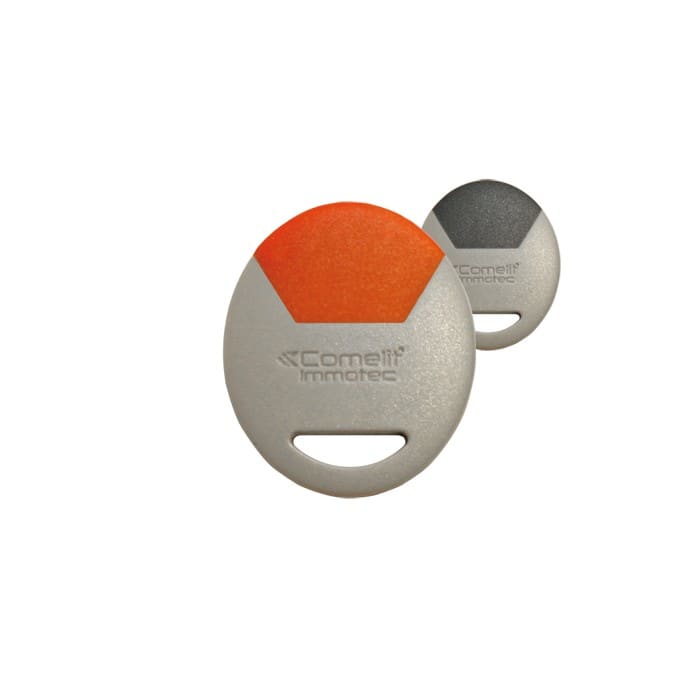 Comelit - Badge électronique de proximité gris et orange