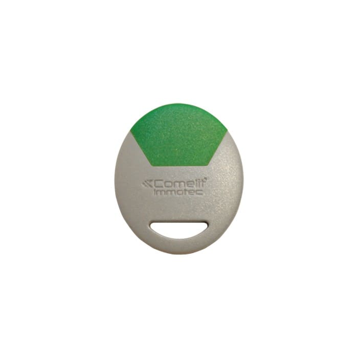 Comelit - Badge électronique de proximité gris et vert