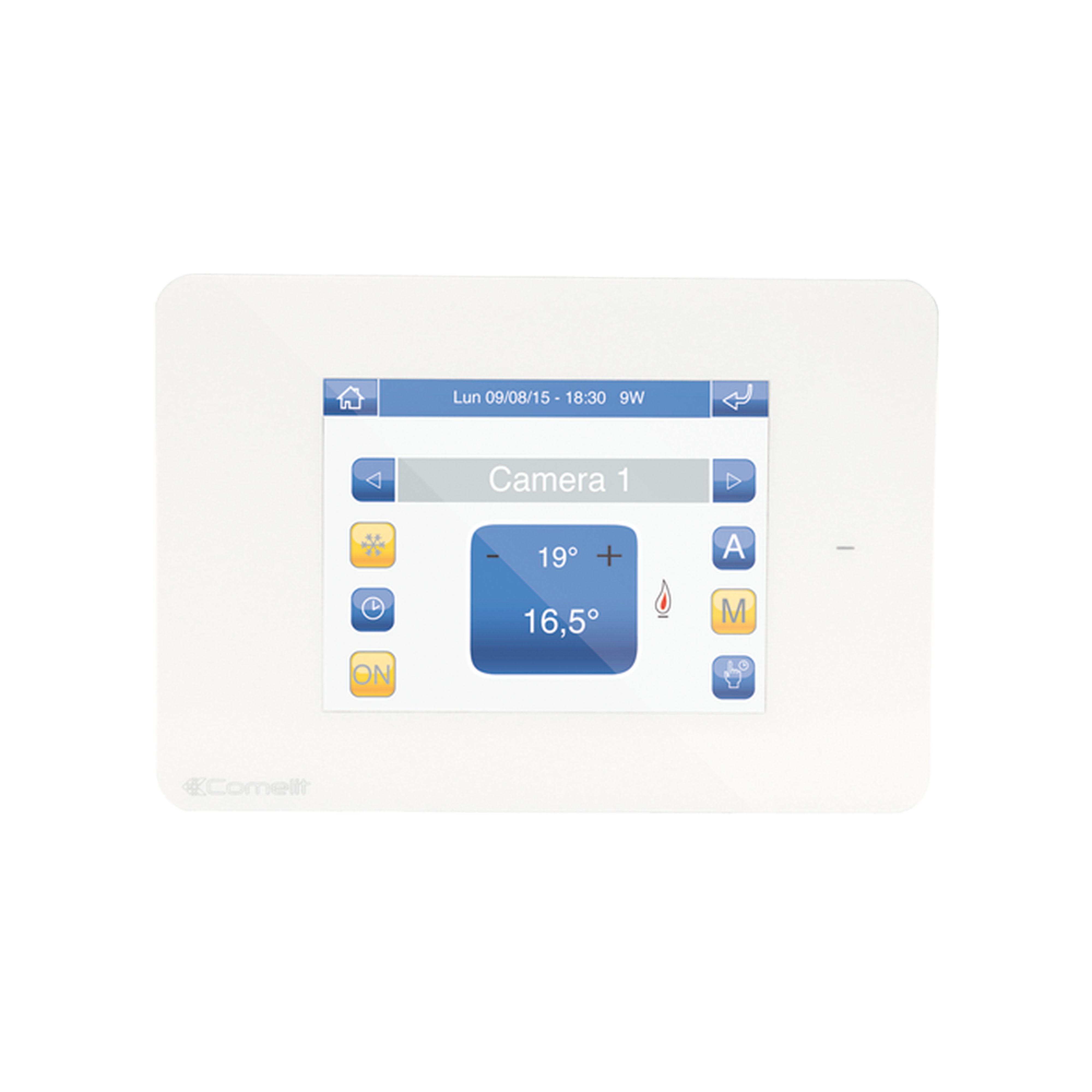 Comelit - Mini touch SimpleHome 3,5" version chronothermostat blanc