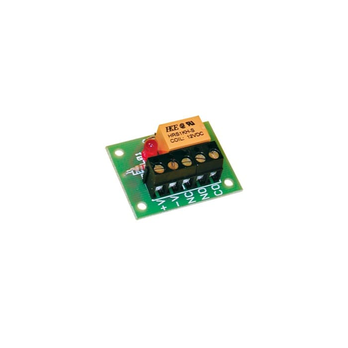 Comelit - Module relais simple basse consommation 12VDC 23mA, contact 3A NC/NO