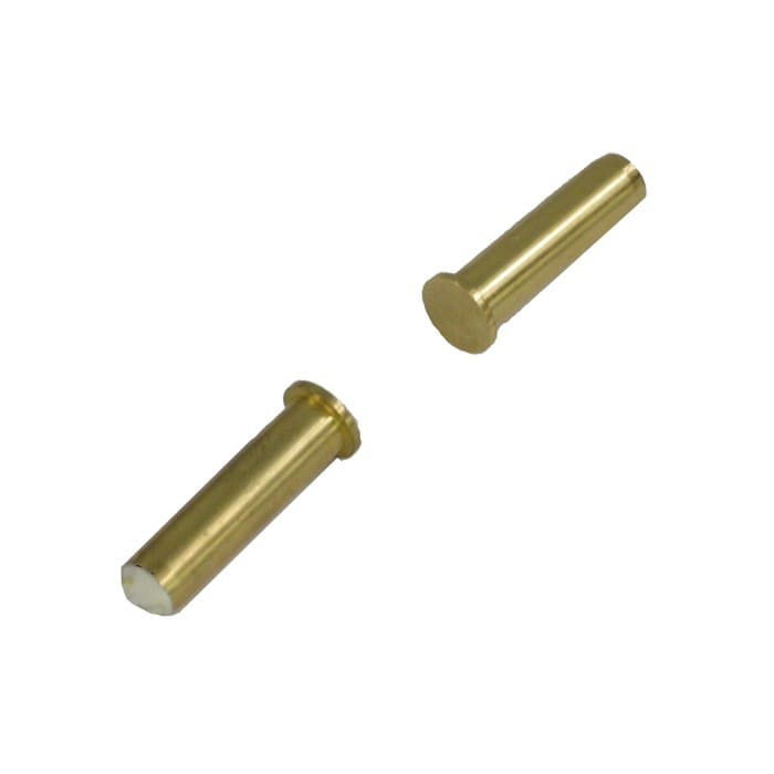 Comelit - Contact magnétique encastré laiton, 30x10x10 mm, non pour métal