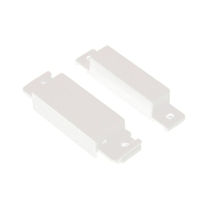 Comelit - Contact magnétique blanc en surface avec bornes, 33x63x12 mm